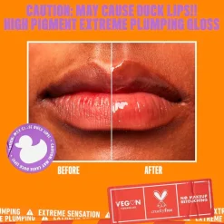 01 Clearly Spicy Duck Plump Extreme Sensation Lipgloss Lipmake-Up