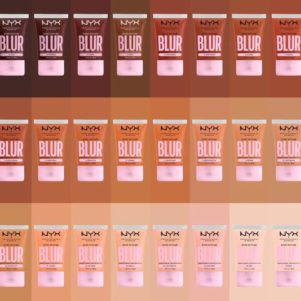 Outlet Bare With Me Blur 15: Warm Honey Foundation Foundation