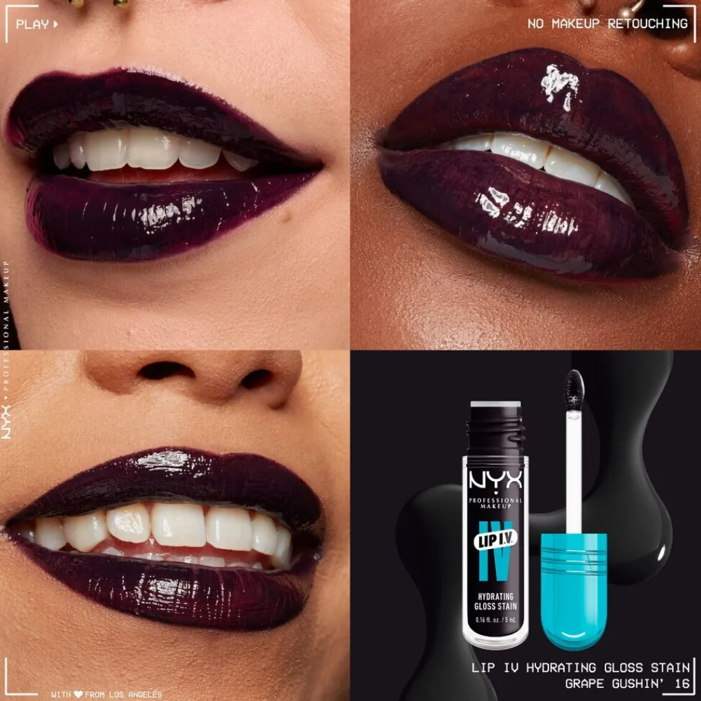 Clearance Lip IV 16 Grape Gushin' Hydraterende Lipgloss Lipmake-Up