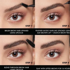 Lift & Snatch Ash Brown Brow Tint Pen Wenkbrauw Make-Up