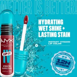 New Lip IV 08 Drippin' In Rose Hydraterende Lipgloss Lipmake-Up