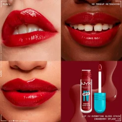 Sale Lip IV 13 Cranberry Splash Hydraterende Lipgloss Lipmake-Up