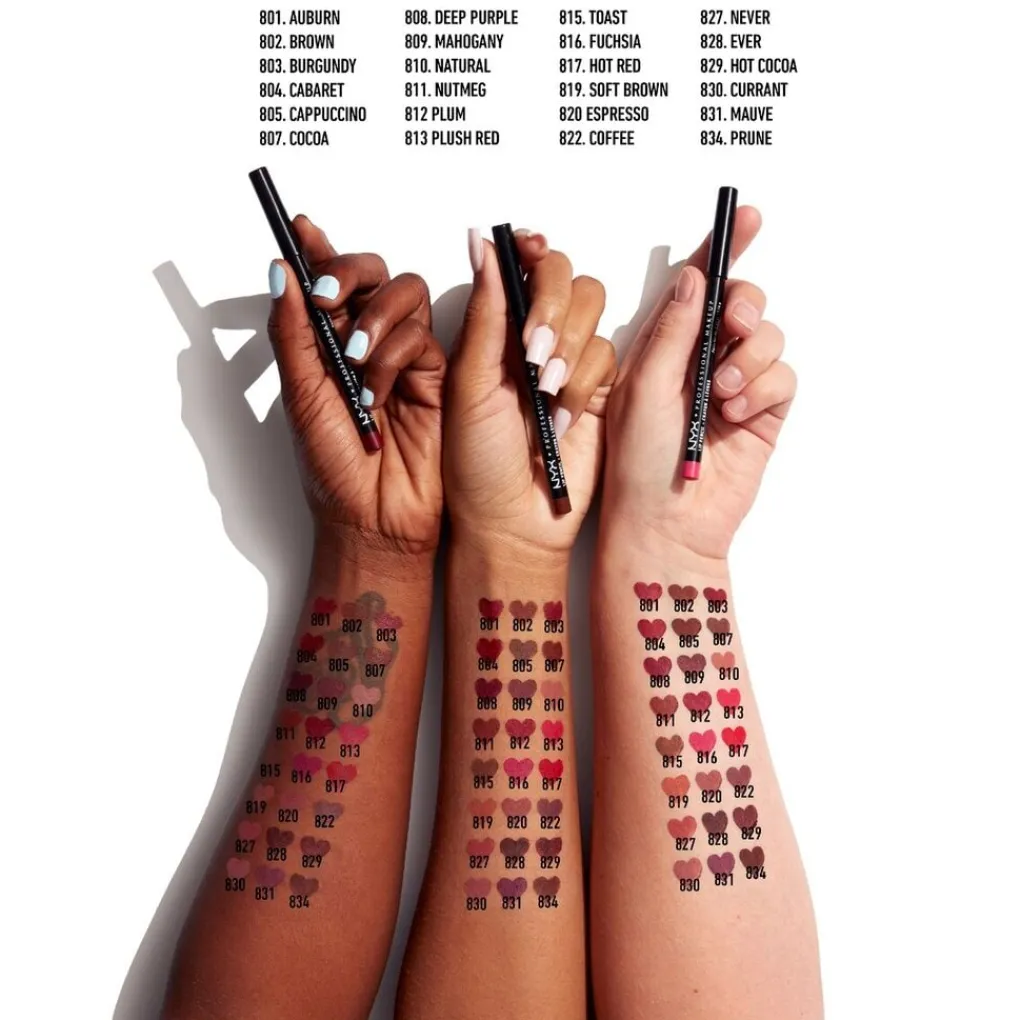 New SPL809 Mahogany Slim Lip Pencil Lipmake-Up