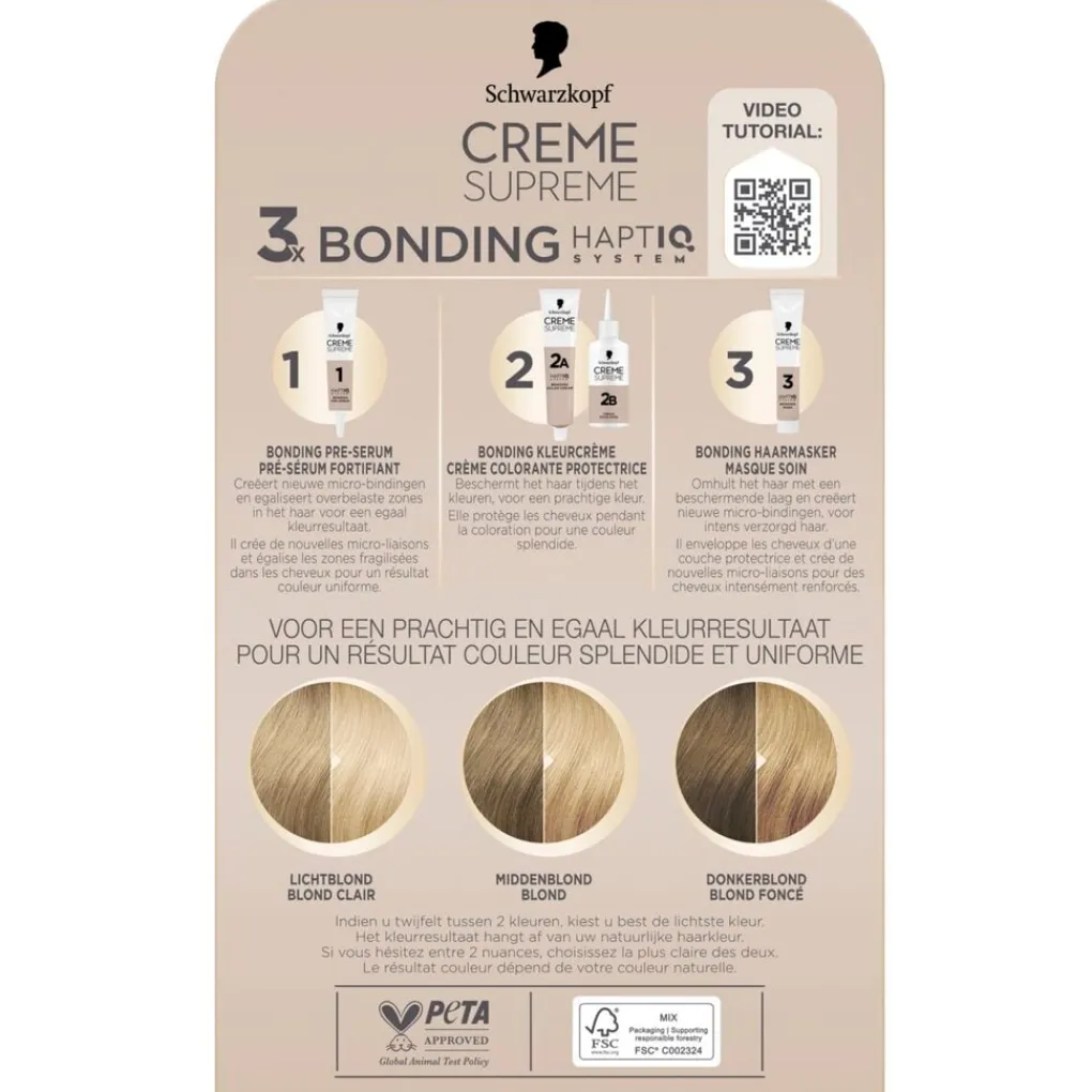 Discount 10-0 Natuurlijk Ultra Lichtblond Verzorgende Crèmekleuring Haarverf