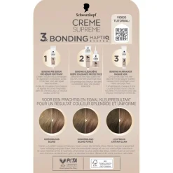Clearance 7-16 Cool Donker Asblond Verzorgende Crèmekleuring Haarverf