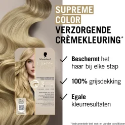 Online 9-0 Natuurlijk Lichtblond Verzorgende Crèmekleuring Haarverf
