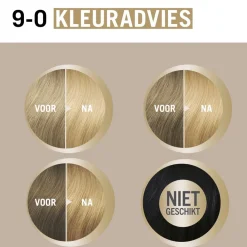 Online 9-0 Natuurlijk Lichtblond Verzorgende Crèmekleuring Haarverf