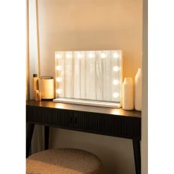 Best Vanity Mirror Pro Hollywood Make-up Spiegel met 12 Dimbare LED Lampen Make-Up Spiegels