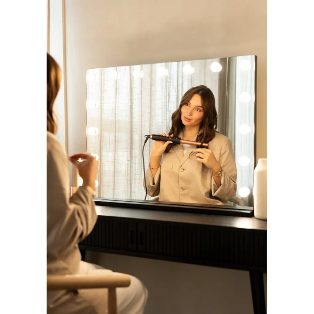 Discount Vanity Mirror Pro Hollywood Make-up Spiegel met 15 Dimbare LED Lampen Make-Up Spiegels