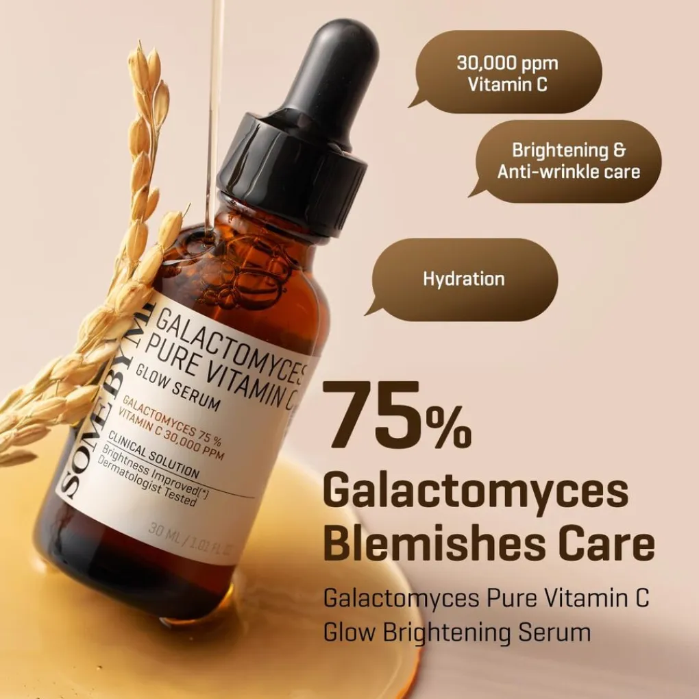 Best SOME BY MI Galactomyces Pure Vitamin C Glow Serum Korean Skincare|Serum