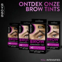 New Brow Tint Donkerblond Permanente Wenkbrauwverf Haarverf