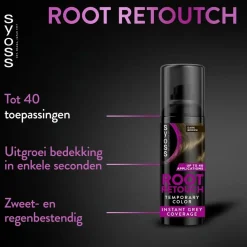 New Donker Bruin Uitgroeispray Haarverf