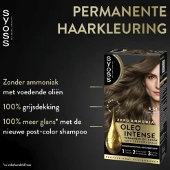 New Oleo Intense 6-54 Capuccino Blond Haarkleuring Haarverf