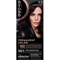 Clearance Professional Performance 3-3 Trendy Violet Permanente Haarkleuring Haarverf