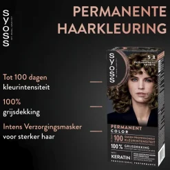 New Salonplex 5-8 Hazelnootbruin Permanente Haarkleuring Haarverf
