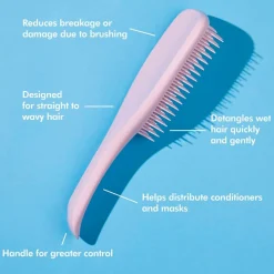 New Rose Detangling Hairbrush Haarborstels