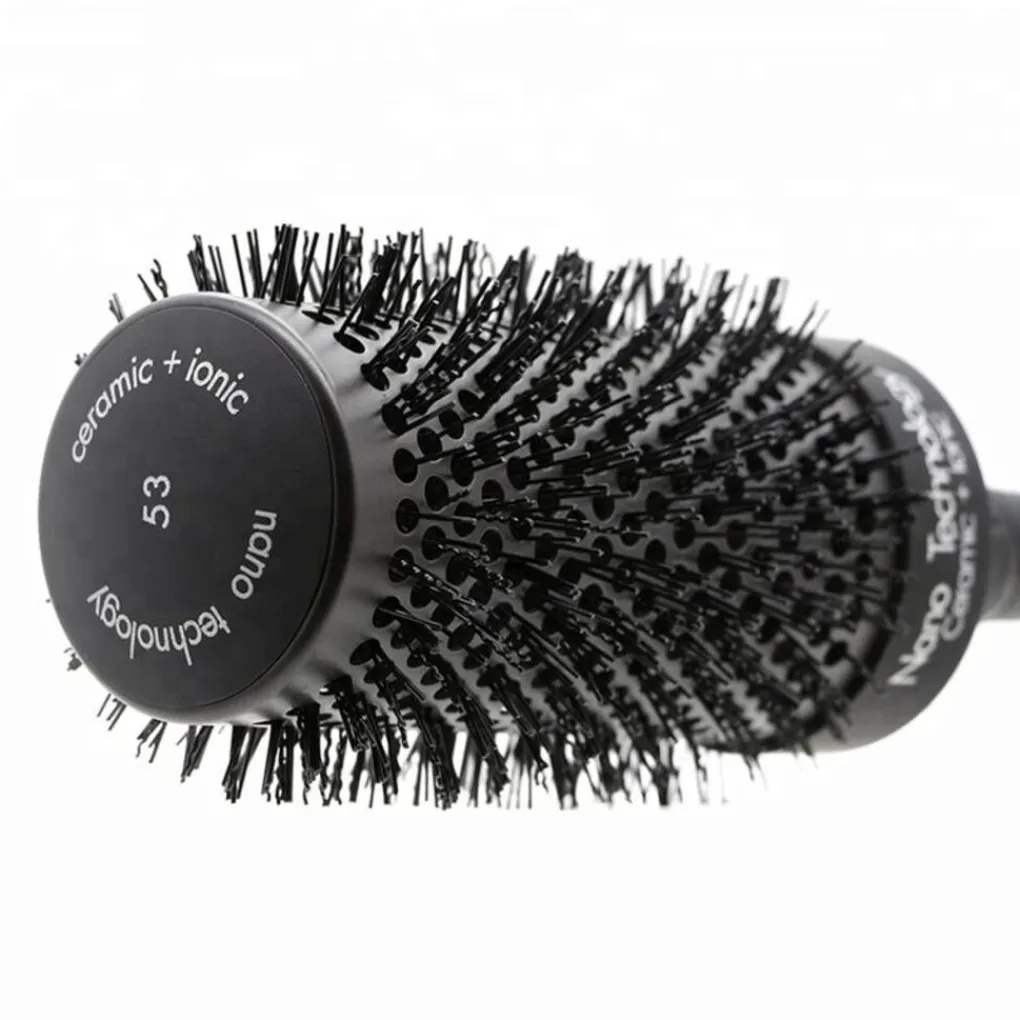 Online TBC Keramische ionische ronde haarborstel, nanotechnologie, XXL 53 mm Haarborstels