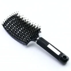 Clearance TBC Ontklittende Haarborstel met Natuurlijk Varkenshaar Haarborstels