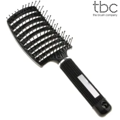 TBC Ontklittende Haarborstel, Vented Flex Curve Haarborstels
