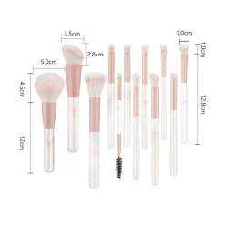 Clearance Technique PRO Blooming Make-up Brushes - 12 Make-up kwasten met etui Make-Up Kwasten