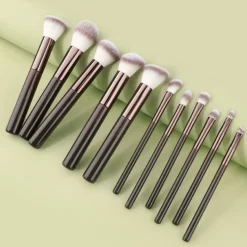 Clearance Technique PRO Chocolate Bronze Make-up kwastenset - 11 make-up kwasten Make-Up Kwasten