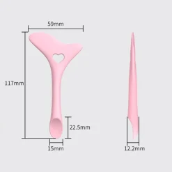 Hot Technique PRO Make-up Sjablonen voor Eyeliner en Lippen Make-Up Kwasten