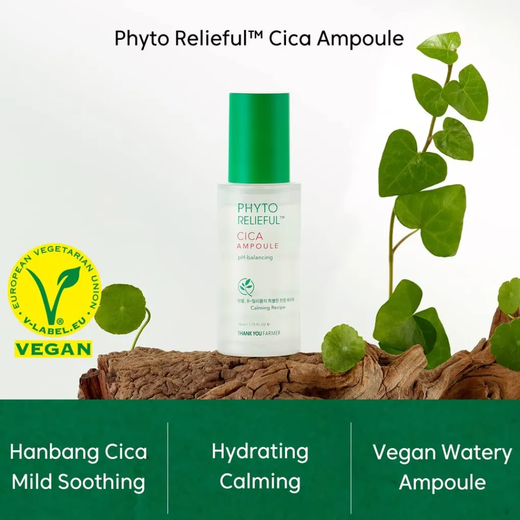 Clearance Phyto Relieful™ Cica Ampoule Korean Skincare|Ampoules