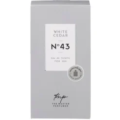 New Nr.43 White Cedar Eau de Toilette Heren Herenparfum