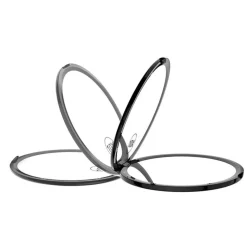 Sale UNIQ Dubbelzijdige Make-upmake-upspiegel met 10x Vergroting Make-Up Spiegels