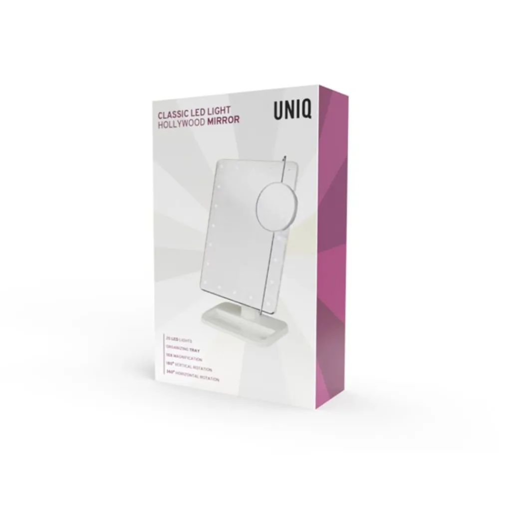 Sale UNIQ Hollywood Make-up Make-upspiegel met Licht Make-Up Spiegels