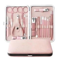 Online UNIQ 18‑in‑1 Manicure & Grooming Set – Complete Nagel-, Haar- en Huidverzorging - Roségoud Manicure- En/Of Pedicureset