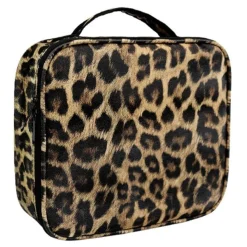 Sale UNIQ Make-up Reistas Toilettas Luipaard Toilettassen