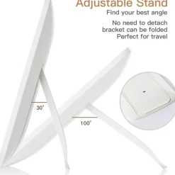 Best UNIQ Make-upmake-upspiegel met Verstelbaar Led-aanraaklicht Make-Up Spiegels