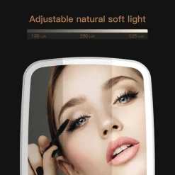 Best UNIQ Make-upmake-upspiegel met Verstelbaar Led-aanraaklicht Make-Up Spiegels