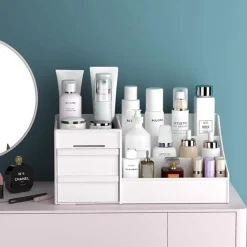 Best UNIQ Multifunctionele XL Organizer P110‑XL – Witte Make‑up & Accessoire Opberger Sieraden En Bijoux|Make-Up Organizers