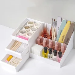 Best UNIQ Multifunctionele XL Organizer P110‑XL – Witte Make‑up & Accessoire Opberger Sieraden En Bijoux|Make-Up Organizers