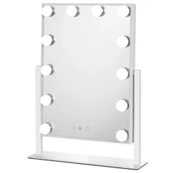 Discount UNIQ New York Mega - Make-up Spiegel met 12 LED Lampen Make-Up Spiegels