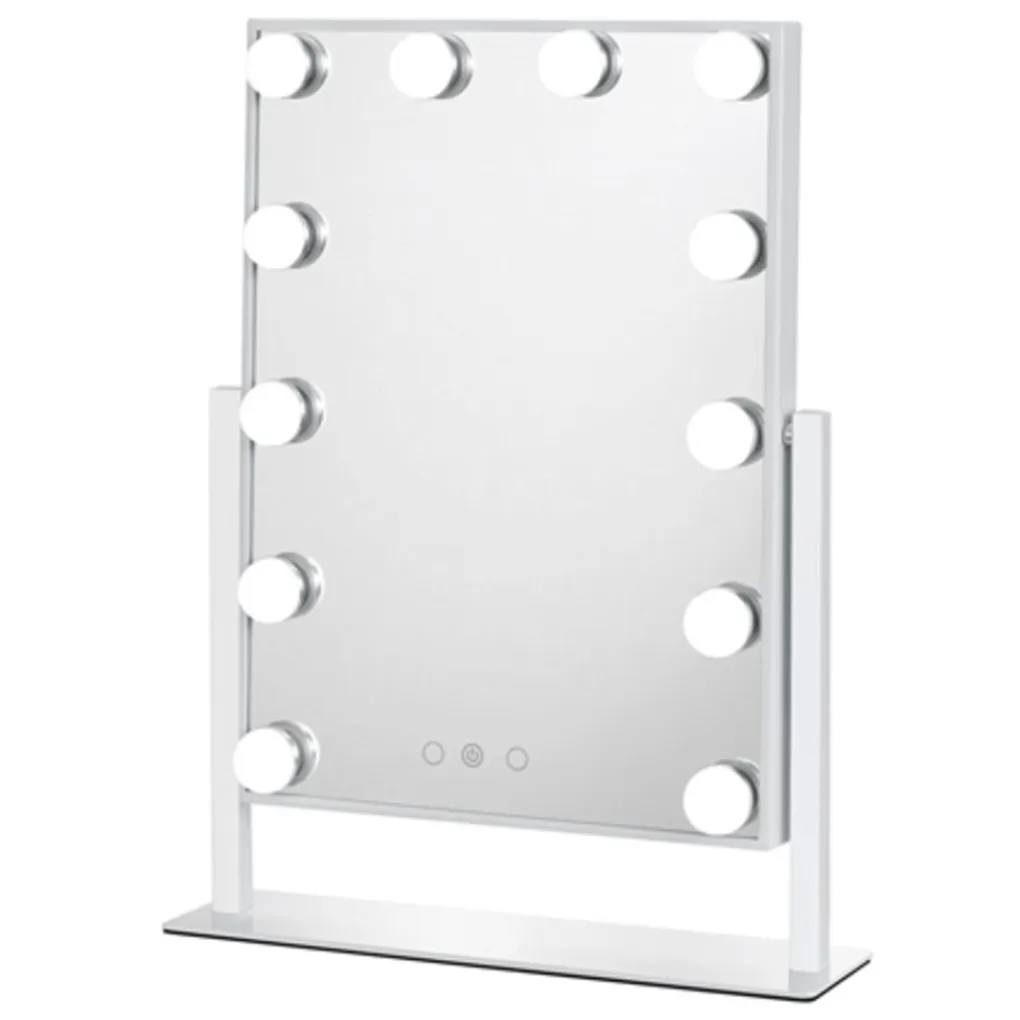 Discount UNIQ New York Mega - Make-up Spiegel met 12 LED Lampen Make-Up Spiegels
