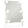 Clearance UNIQ Xl Hollywood Make-up Make-upspiegel met 6 Led Lampen en Aanraakfunctie Make-Up Spiegels