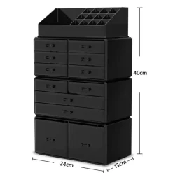 Outlet UNIQ XXL Organizer met 12 Laden en 16 Vakken Make-Up Organizers