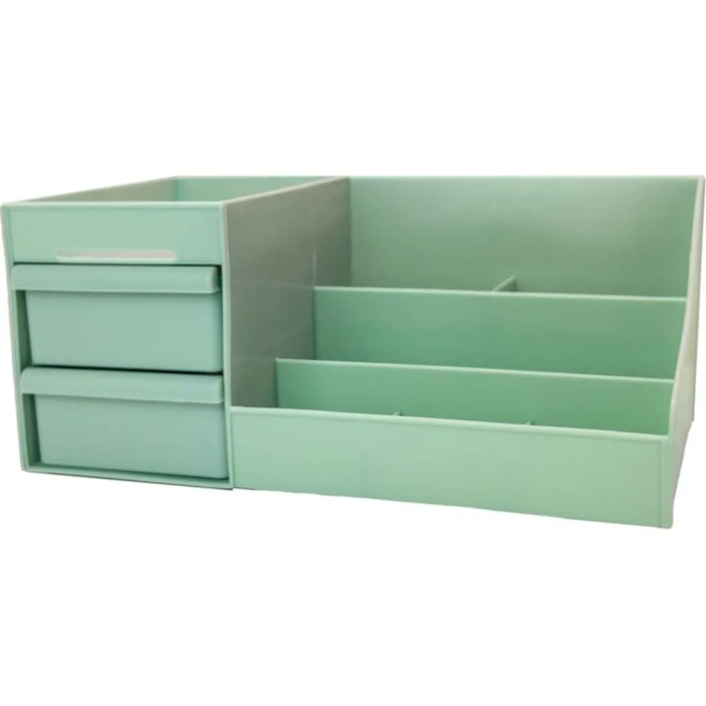 Clearance UNIQ Make‑up & Sieraden Organizer – 2 Laden, Mintgroen Sieraden En Bijoux|Make-Up Organizers