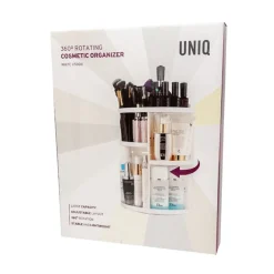 Outlet UNIQ 360° Roterende Make‑up Organizer - Wit Make-Up Organizers